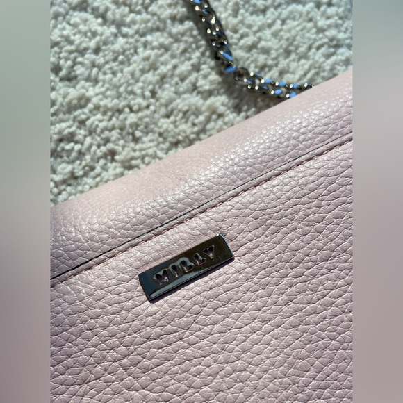 Pastel Pink Crossbody Handbag by Millie Pre Owned Great Condition - Picture 5 of 6